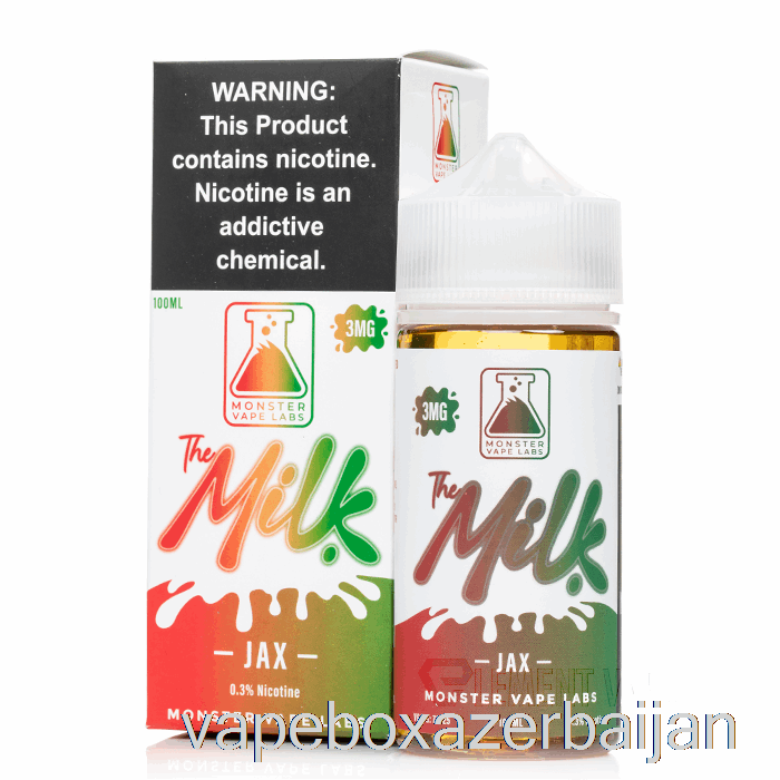 Vape Azerbaijan JAX - The Milk - 100mL 0mg